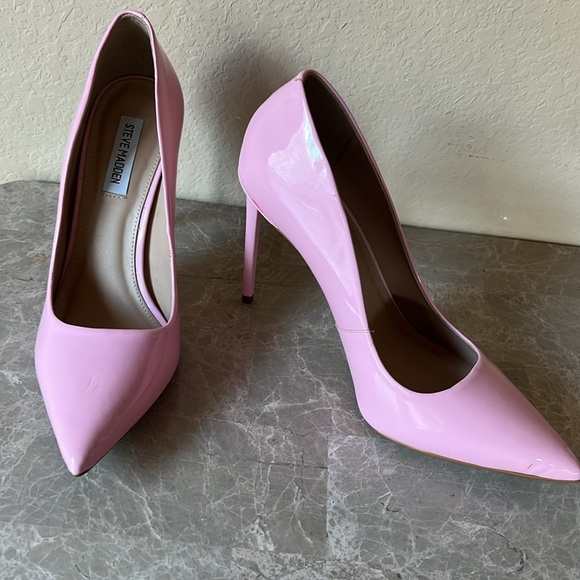 Baby pink pointy heels - Picture 3 of 9